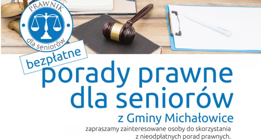 Bezpłatne porady prawne dla seniorów z Gminy Michałowice