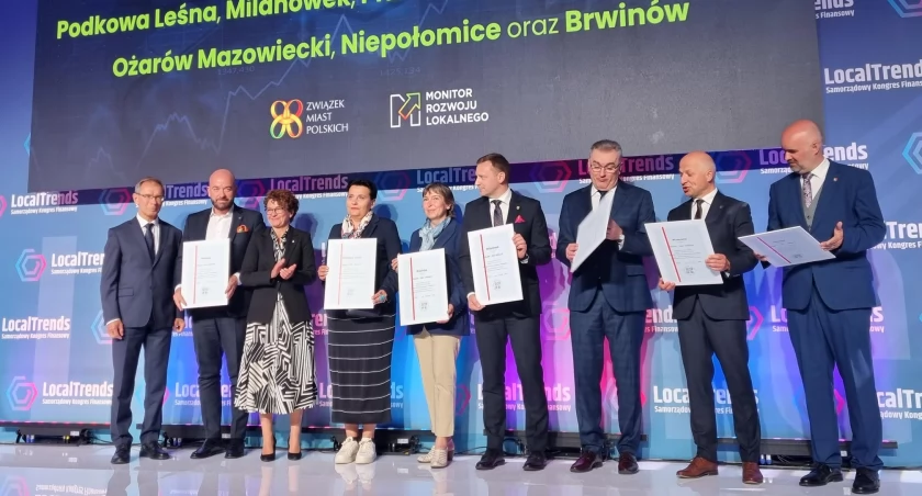 Brwinów z tytułem Lider Edukacji