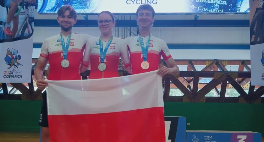 Trzy medale Polaków w czasówce podczas AMŚ w kolarstwie na Kostaryce
