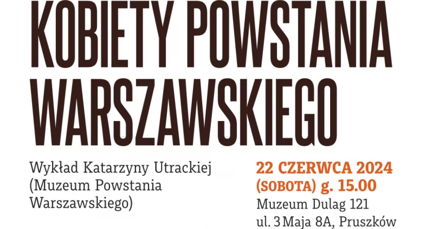 Kobiety Powstania Warszawskiego – wykład Katarzyny Utrackiej z Muzeum Powstania Warszawskiego