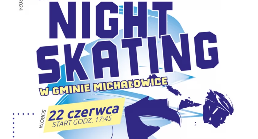 Pierwszy Nightskating w gminie Michałowice