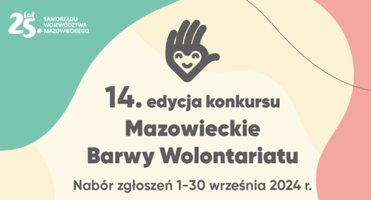  14. edycja konkursu Mazowieckie Barwy Wolontariatu