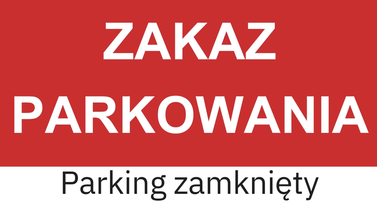 22 września parkingi przy UG Michałowice będą zamknięte!