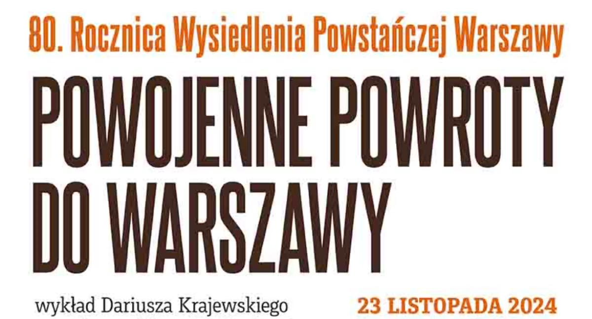 Powojenne powroty do Warszawy