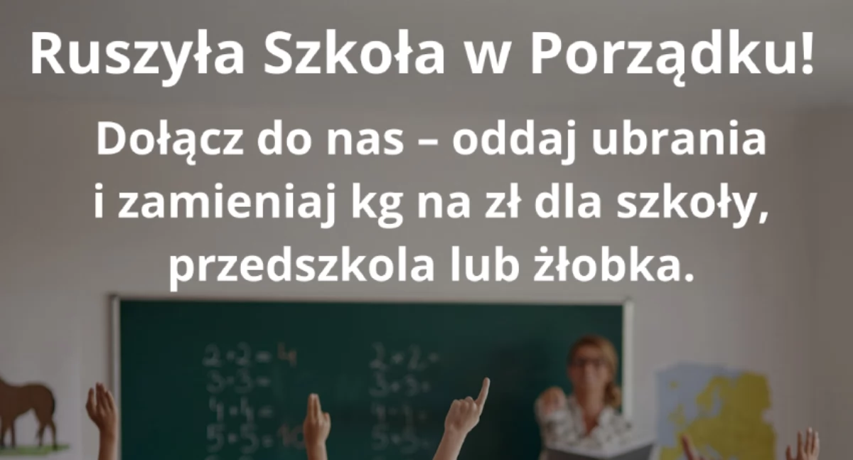  Używane ubrania na wagę złota – jak Stena Recycling i Ubrania Do Oddania wspierają polskie placówki edukacyjne 
