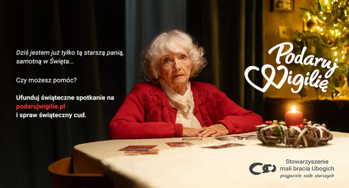 Wśród nocnej ciszy… Czy ktoś wypowie moje imię? Rusza akcja Podaruj Wigilię