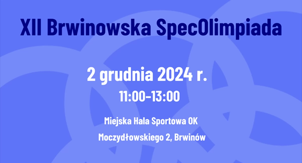 XII Brwinowska SpecOlimpiada