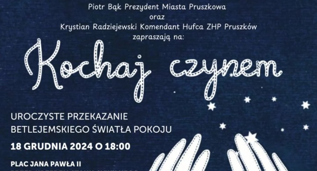 Betlejemskie Światło Pokoju w Pruszkowie – znak nadziei i jedności