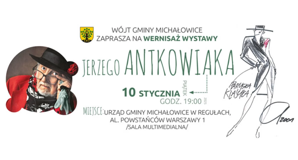 Wystawa Jerzego Antkowiaka w gminie Michałowice