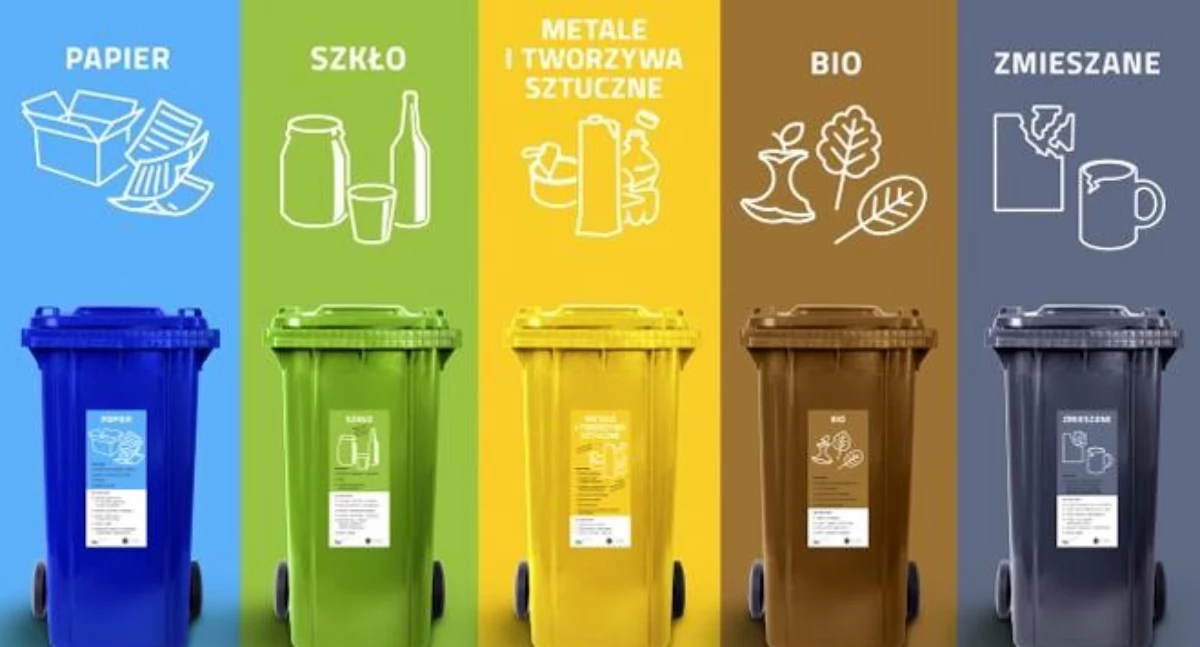 Terminy odbioru odpadów w Pruszkowie w 2025 roku. Zmiana terminu w Centrum i na Ostoi