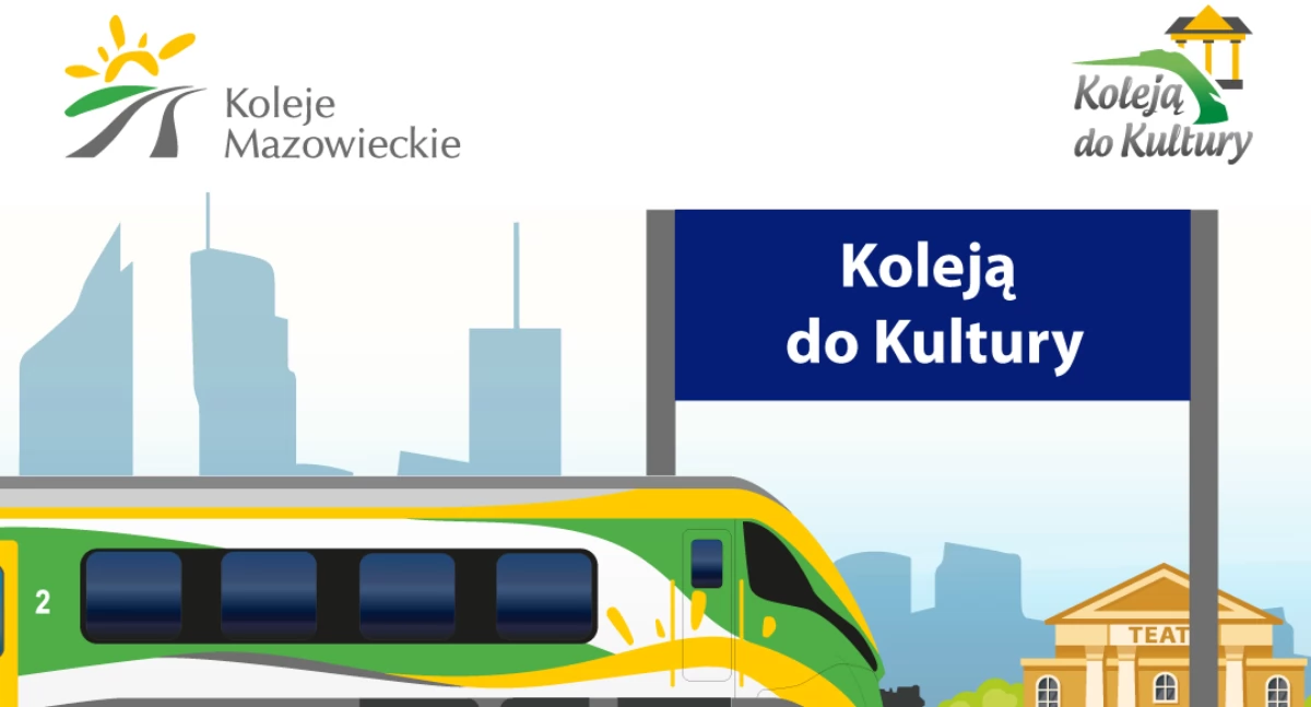 Koleją do Kultury – 9. edycja akcji Kolei Mazowieckich już wystartowała!