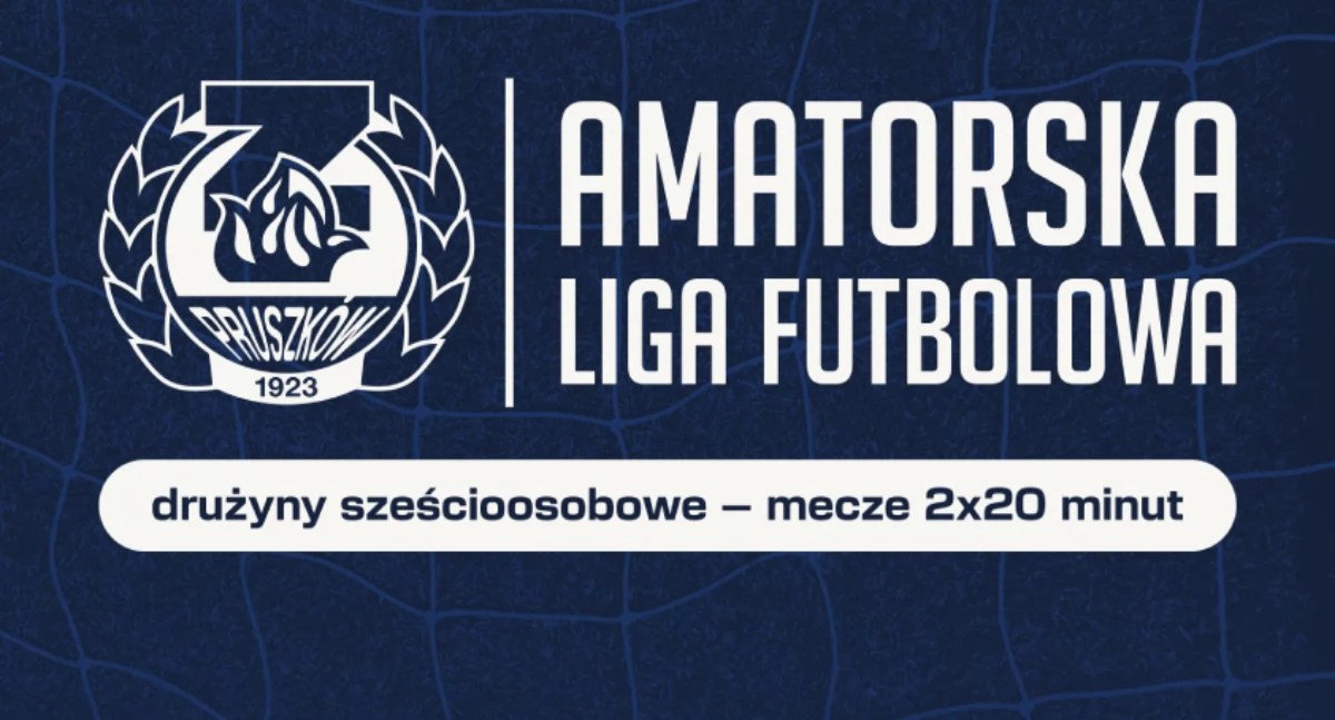 Zapraszamy do udziału w Amatorskiej Lidze Futbolowej Znicza Pruszków!