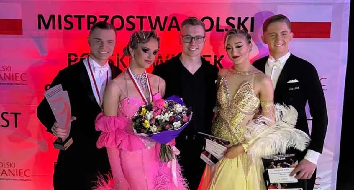 Mistrzowskie sukcesy tancerzy z UKS Top Dance Pruszków na Mistrzostwach Polski