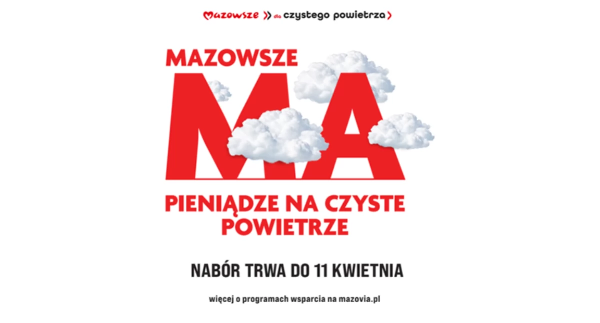 SĄ PIENIĄDZE NA CZYSTE POWIETRZE 