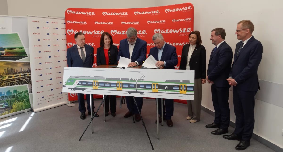 14 NOWYCH FLIRTÓW DLA KOLEI MAZOWIECKICH