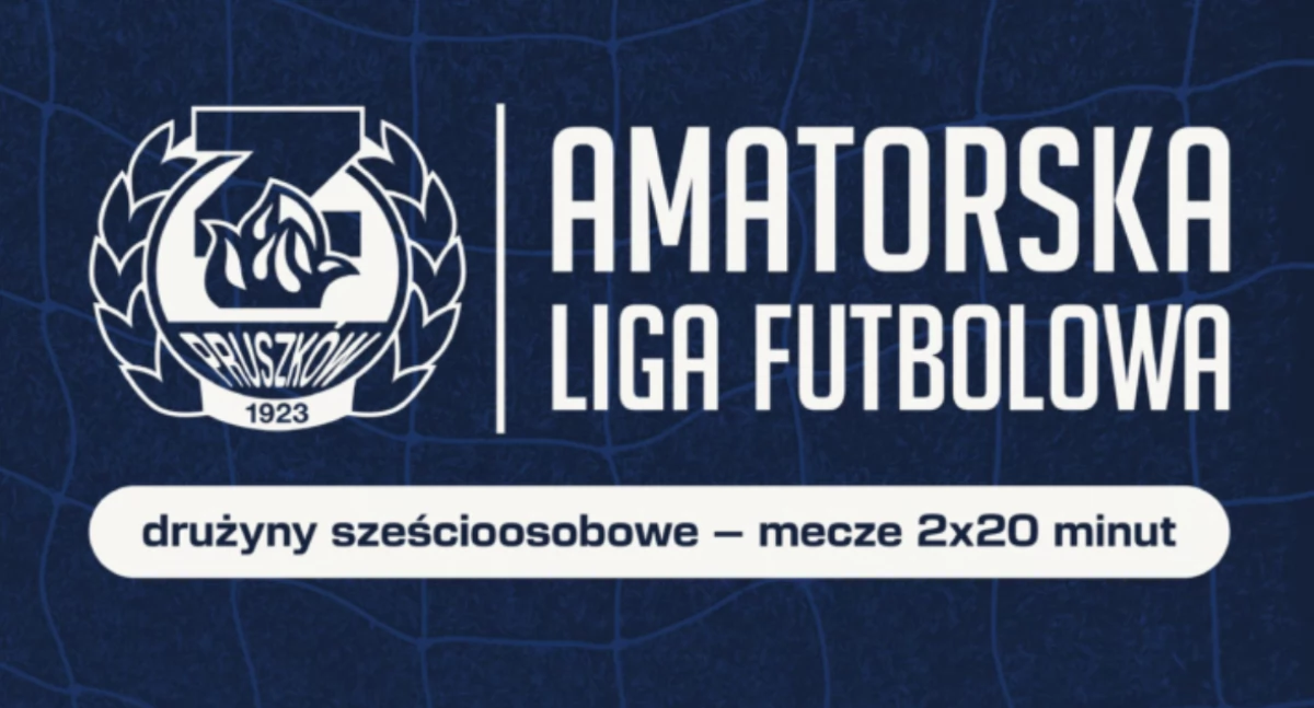 MKS Znicz Pruszków zaprasza do Amatorskiej Ligi Futbolowej!