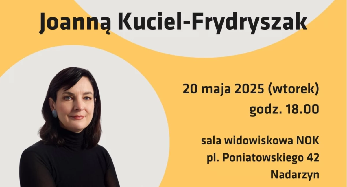 Spotkanie autorskie z Joanną Kuciel-Frydryszak w NOK