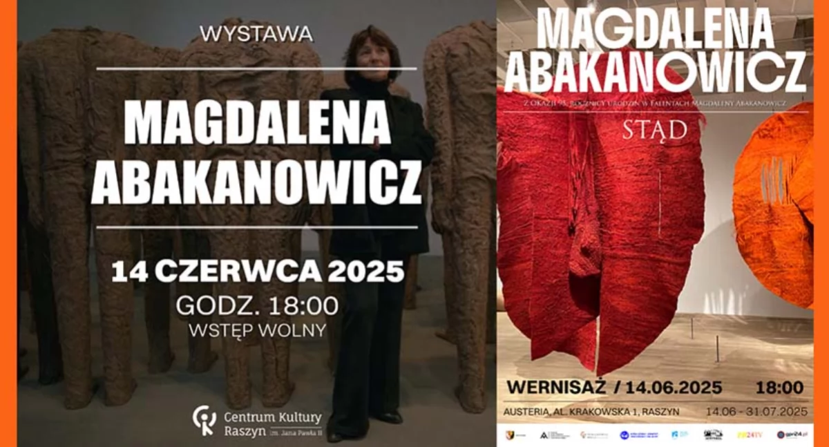 Centrum Kultury Raszyn zaprasza na wystawę poświęconą Magdalenie Abakanowicz 
