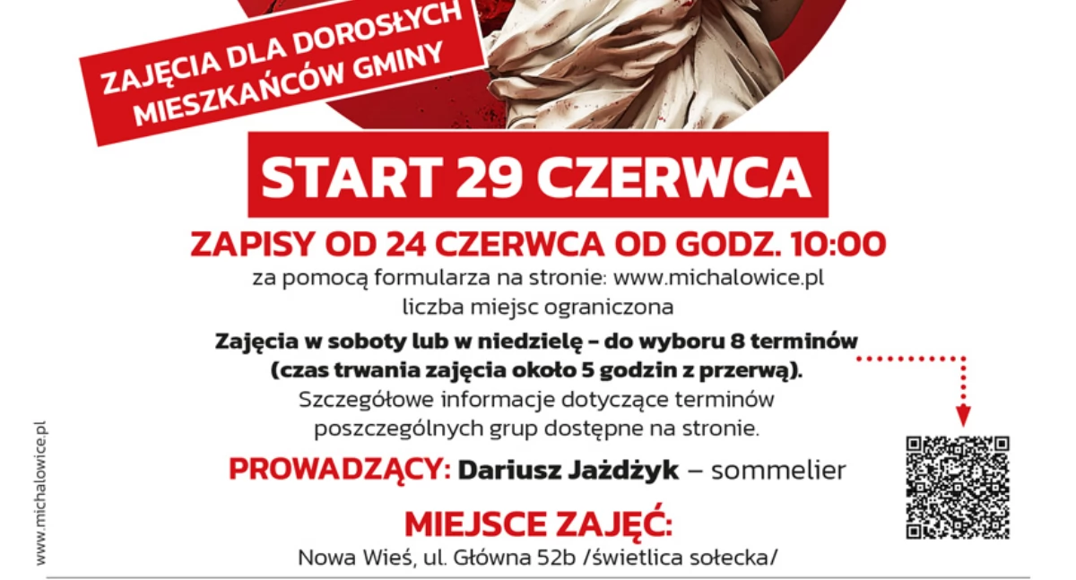 Winne Dionizje w Gminie Michałowice – krótki kurs sommelierski - BO2025