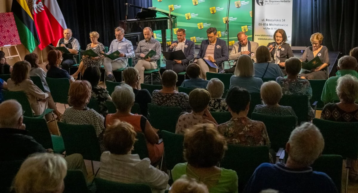 Wieczór z muzyką i literaturą w gminie Michałowice