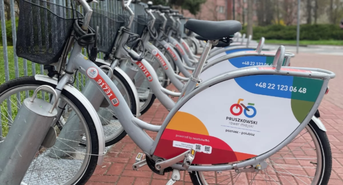 Europejski Tydzień Mobilności 2025. Godzina bezpłatnych przejazdów Pruszkowskim Rowerem Miejskim