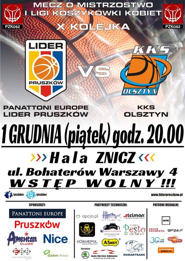 Panattoni Europe Lider Pruszków vs KKS Olsztyn