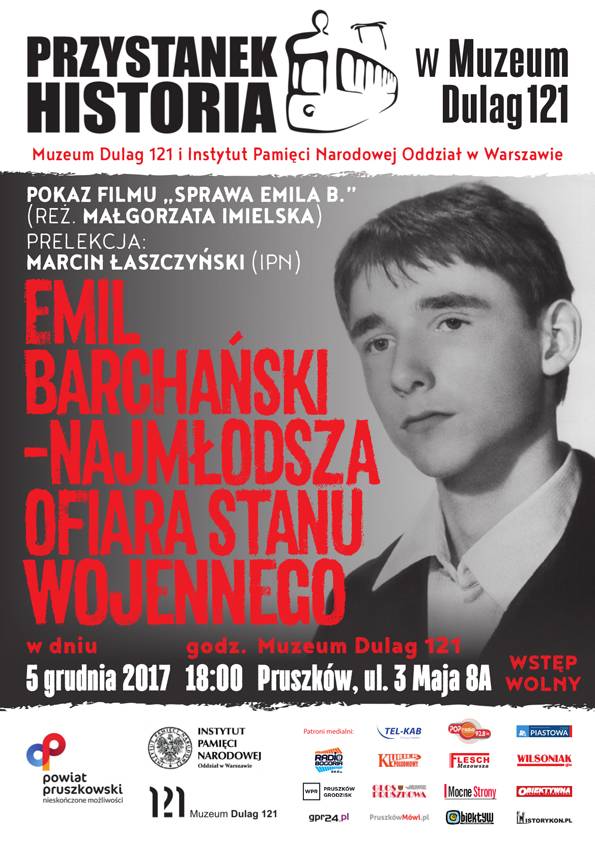 „Emil Barchański – najmłodsza ofiara stanu wojennego”