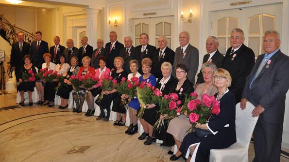 Świętowali ponad 50 lat razem w gminie Brwinów