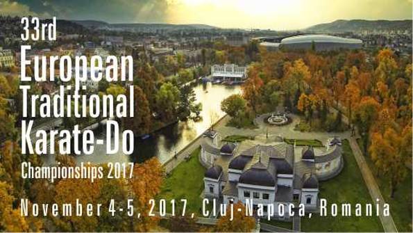 XXXIII Mistrzostwa Europy w Karate Tradycyjnym 4-5 listopada 2017, Kluż-Napoka (Rumunia)