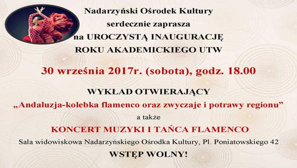 Uroczysta inauguracja roku akademickiego wnadarzyńskim UTW