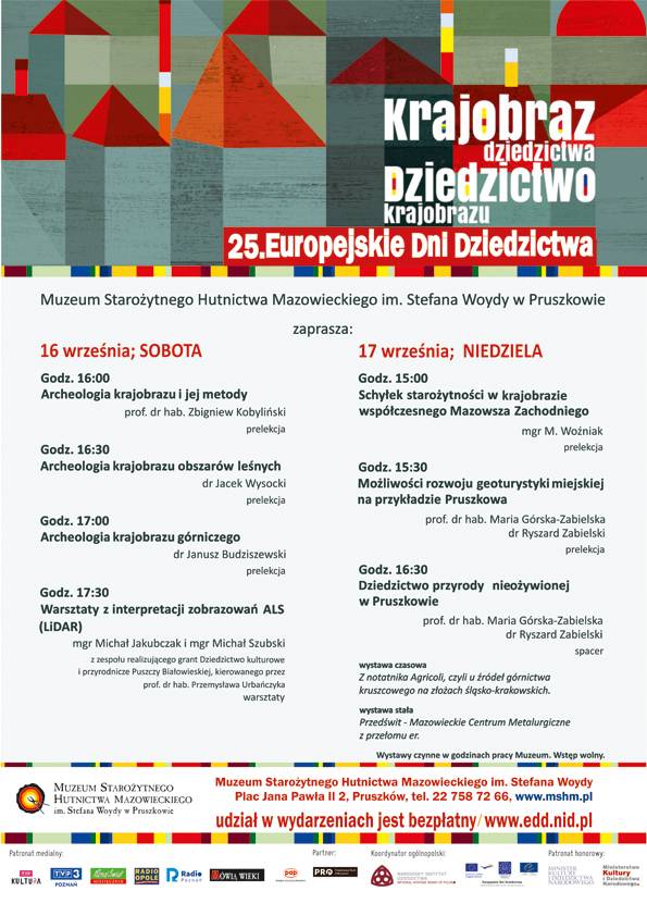 25. Europejskie Dni Dziedzictwa w MSHM