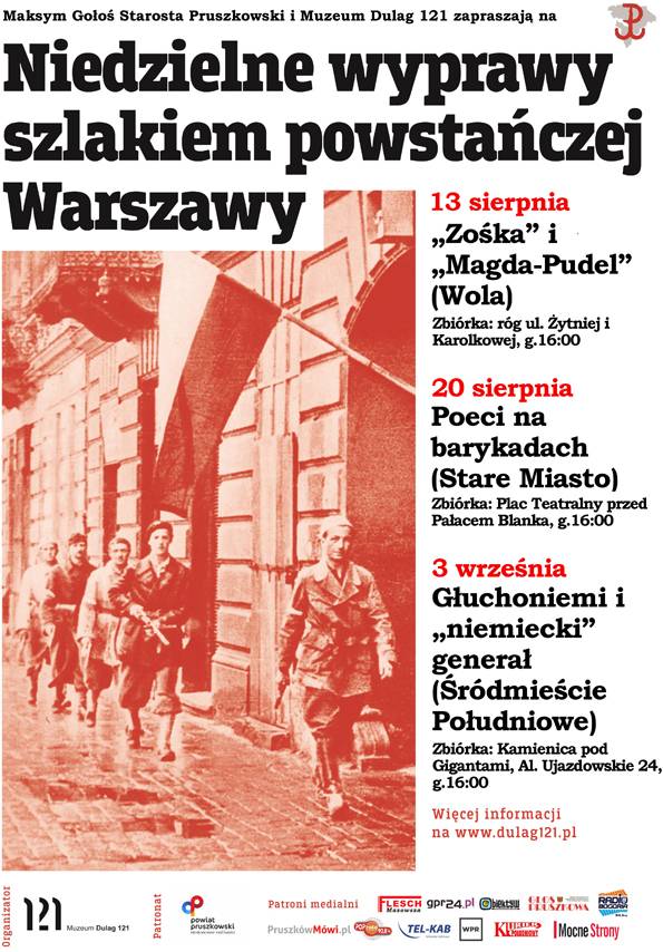 13.08 – spacer: Wola: „Zośka” i „Magda-Pudel”