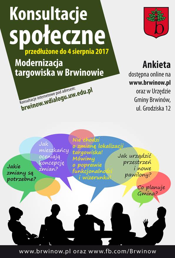 Konsultacje na temat targowiska w Brwinowie przedłużone