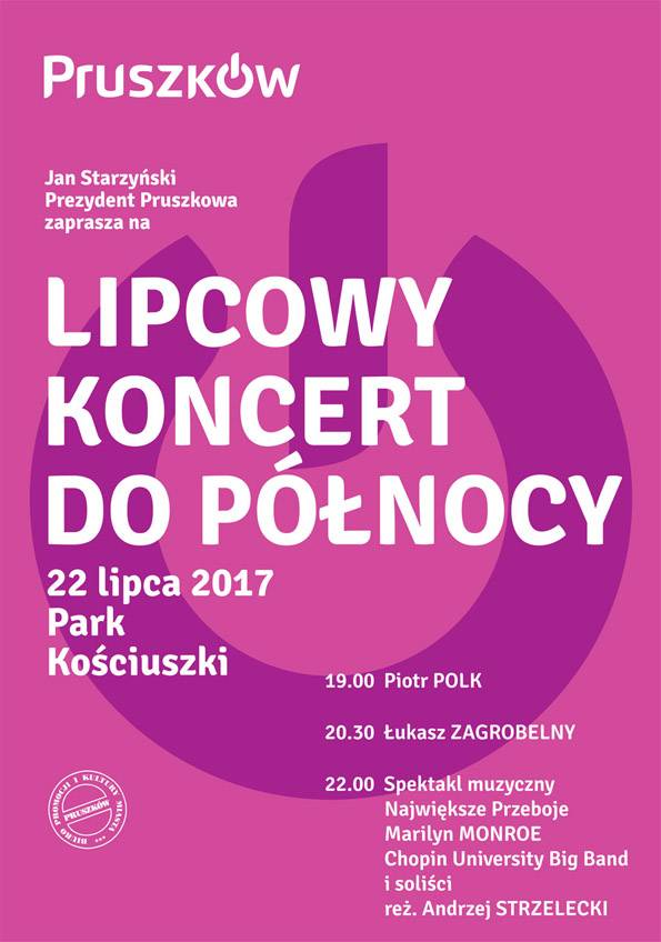 Lipcowy koncert do północy Pruszkowie