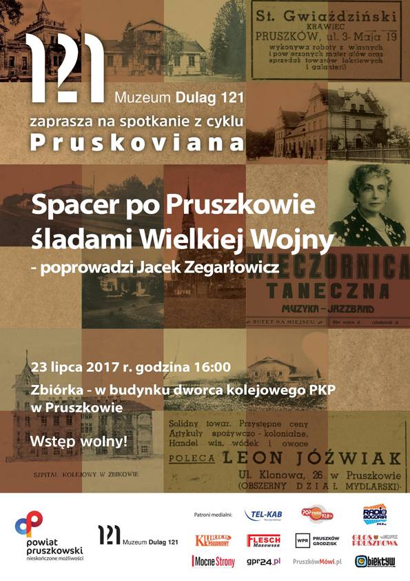 Spacer po Pruszkowie śladami Wielkiej Wojny