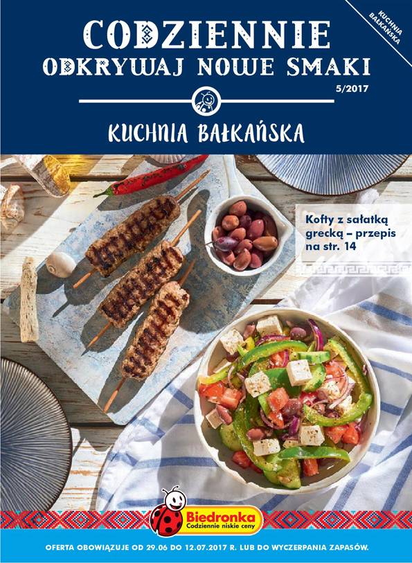 Bałkańskie wakacje w Biedronce