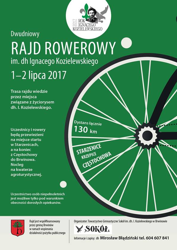 Rajd rowerowy śladami Kozielewskiego