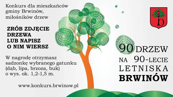 Konkurs 90 drzew na 90-lecie Letniska Brwinów
