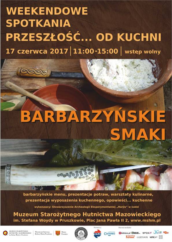 Rodzinne Spotkanie Weekendowe pt.: „Smaki barbarzyńskie” w MSHM