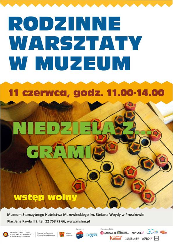 Weekendowe Spotkanie Rodzinne pt.: „Niedziela… z grami” w MSHM