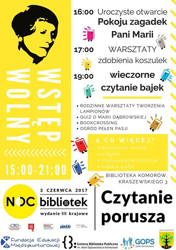 3 czerwca odbędzie się już III wydanie krajowe Nocy Bibliotek