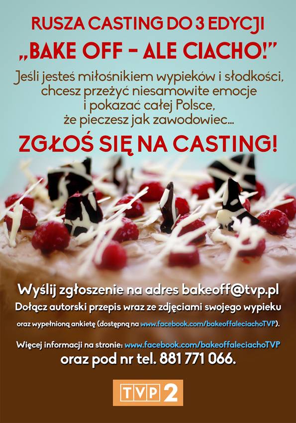 Bake Off - Ale ciacho! 3 - CASTING