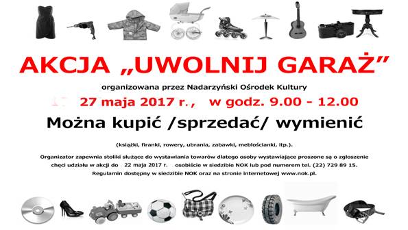 Akcja uwolnij garaż z NOK
