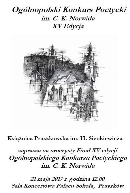 Finał XV edycji Ogólnopolskiego Konkursu Poetyckiego im. C. K. Norwida