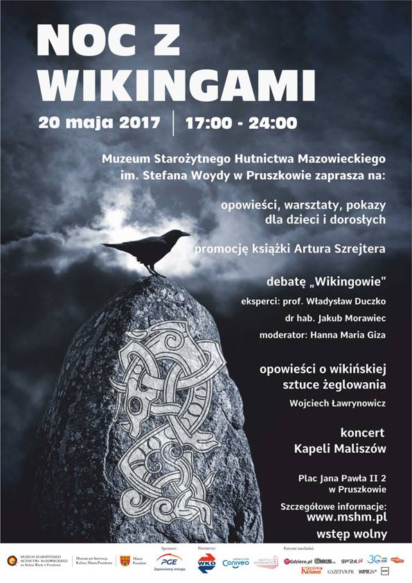 Noc z Wikingami - Europejska Noc Mózeów 2017