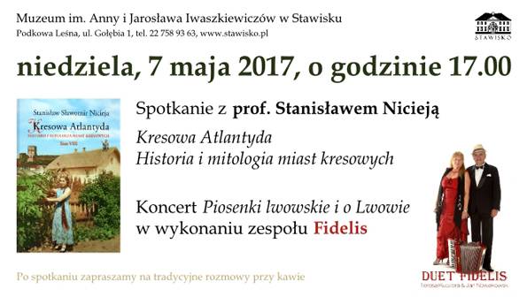 Zapraszamy do Stawiska - 7 maja, godz. 17.00