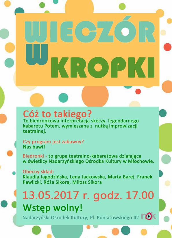 Wieczór w kropki w NOK-u