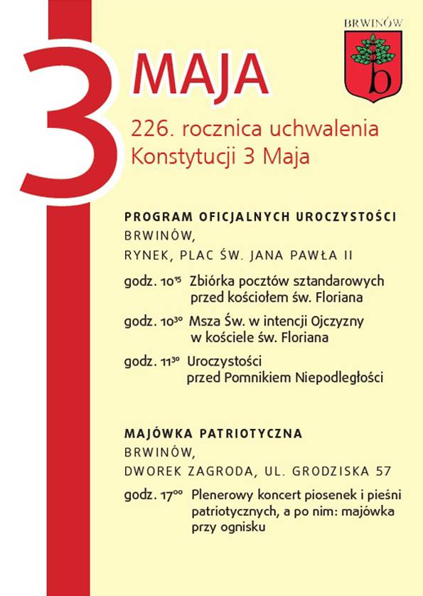 3 Maja w Brwinowie