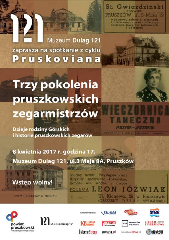 Trzy pokolenia pruszkowskich zegarmistrzów w Muzeum Dulag 121