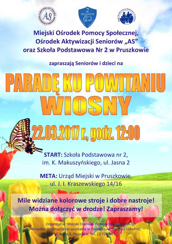 Parada ku powitaniu Wiosny w Pruszkowie